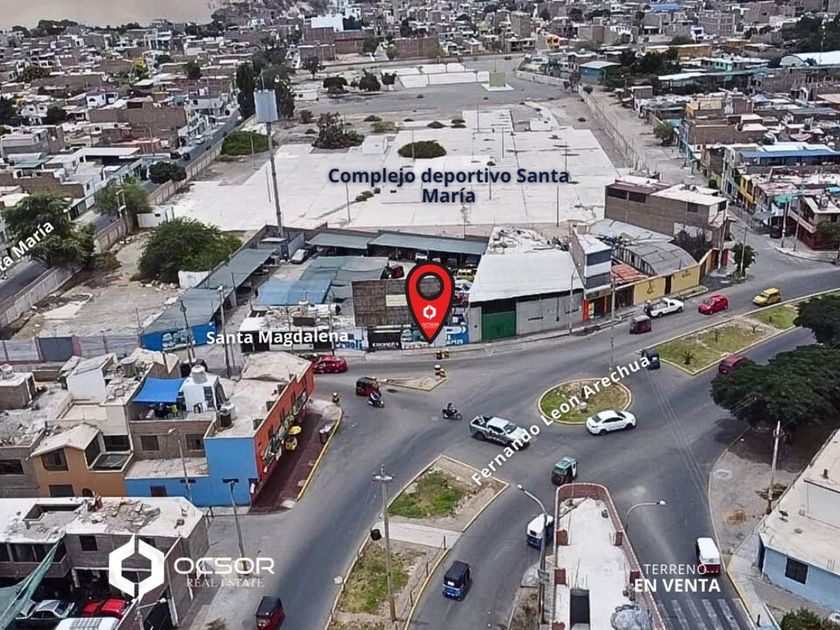 Terreno en venta Avenida Fernando León Arechua, Ica