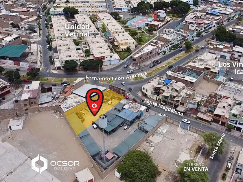 Terreno en venta Avenida Fernando León Arechua, Ica